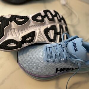 Hoka Sky Blue Athletic Sneakers